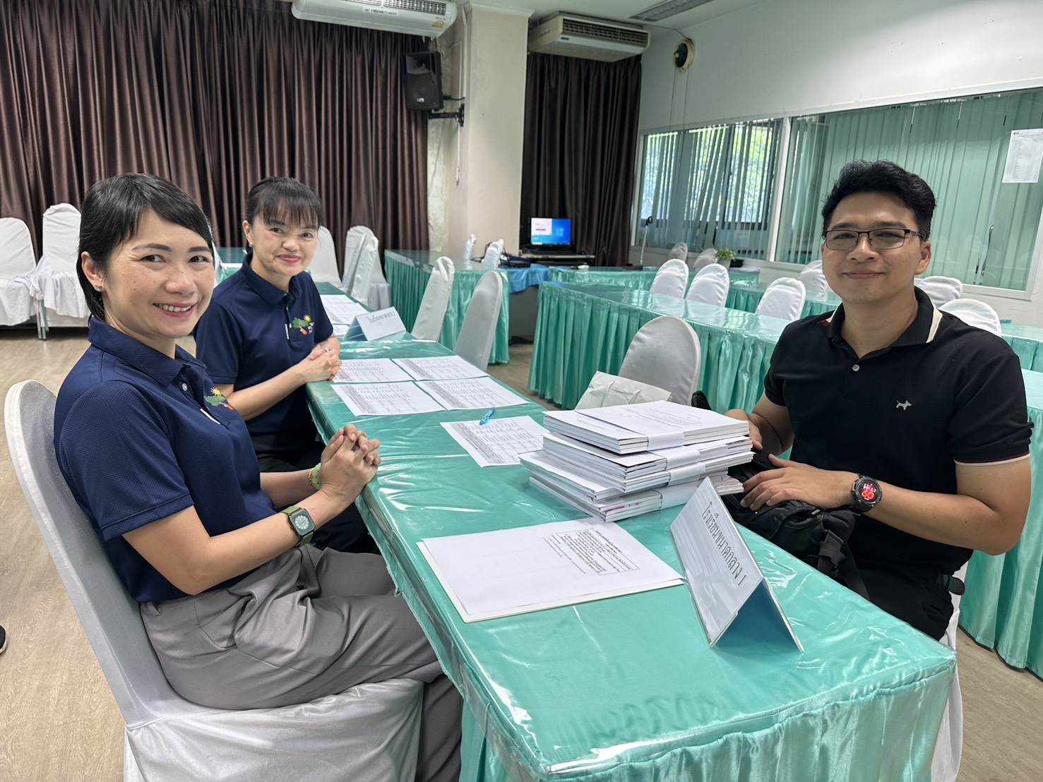 บรรยากาศการนำส่งเล่มนวัตกรรม 7 สิงหาคม 2569